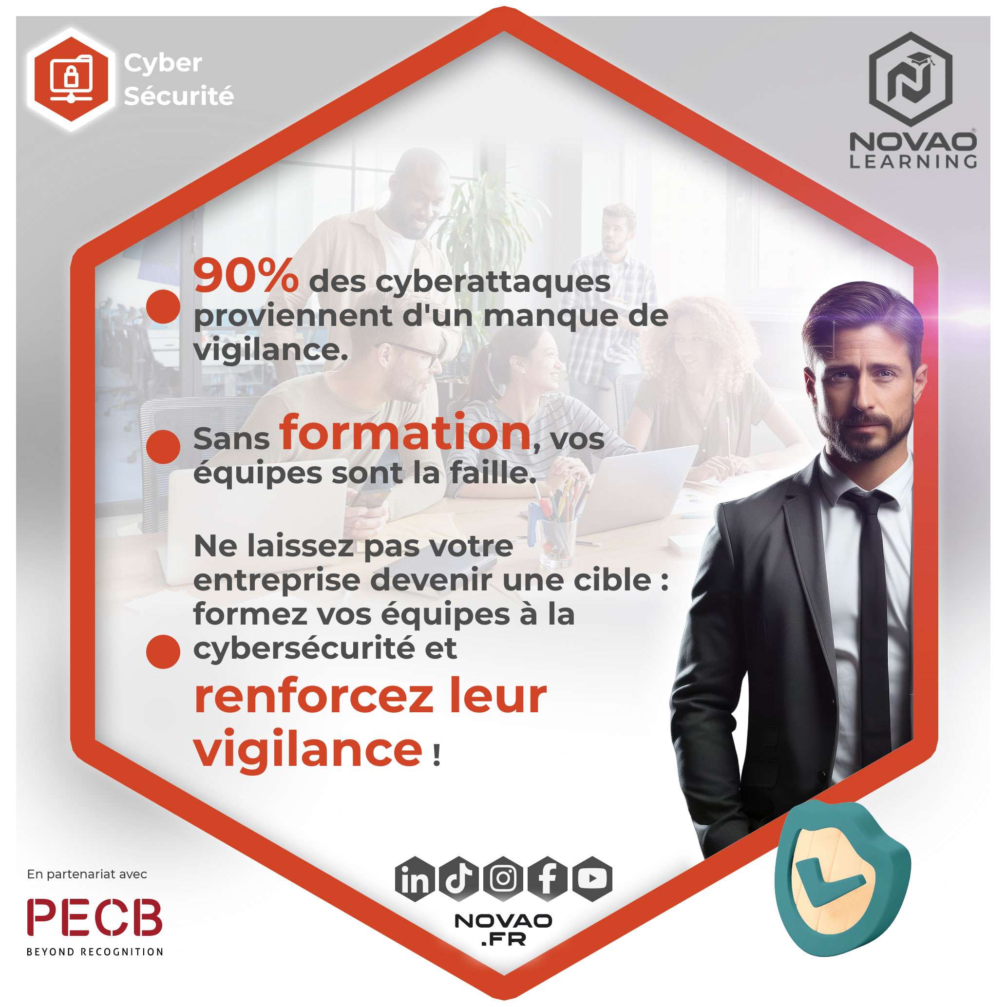 SENSIBILISATION A LA CYBERSECURITE